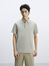 Men's Embroidered Silk-Blend Polo Shirt